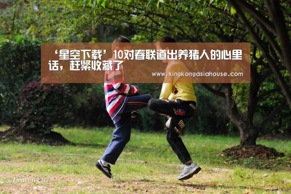 ‘星空下载’10对春联道出养猪人的心里话,赶紧收藏了(图1) 星空下载